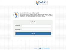 Tablet Screenshot of data52.com